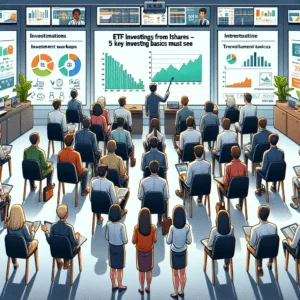 New investors attending a class teaching ETF investing