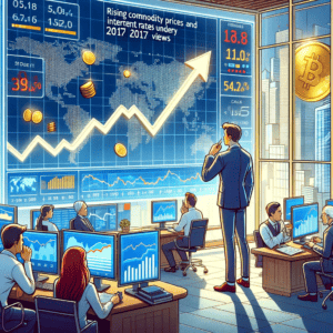 New investors learning to invest in front of computer screens